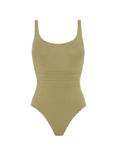 Eres Asia Bandeau-waist Swimsuit In Green