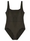 Eres 'asia' One-piece Swimsuit With High-cut Legs In Green