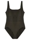 Eres 'asia' One-piece Swimsuit With High-cut Legs In Green