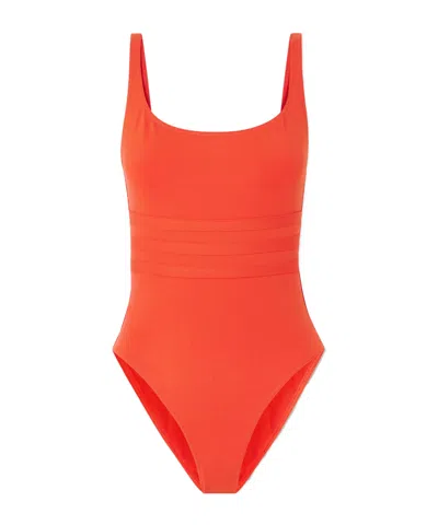 Eres Asia  One-piece Swimsuit In Bright Orange