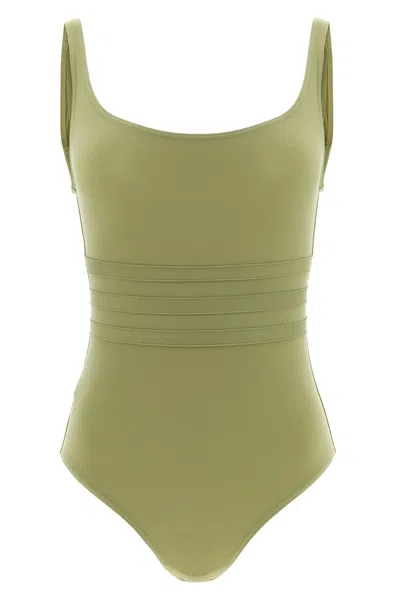 Eres Asia Banded-waist Swimsuit In Green