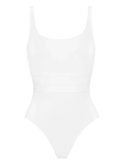 Eres Asia Tank One-piece Swimsuit In White