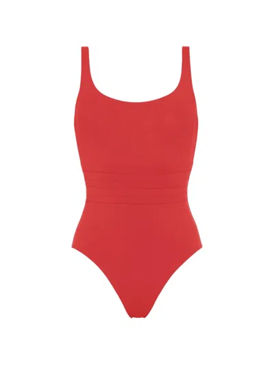 Eres Asia Tank Swimsuit In Red