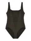 Eres 'asia' One-piece Swimsuit With High-cut Legs In Green