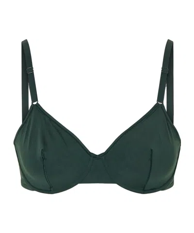 Eres Ilona Balconette Bra In Green