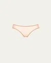 Eres Bambin Low-rise Stretch Tulle Briefs In Cosmetic