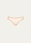Eres Bambin Low-rise Stretch Tulle Briefs In Cosmetic H16