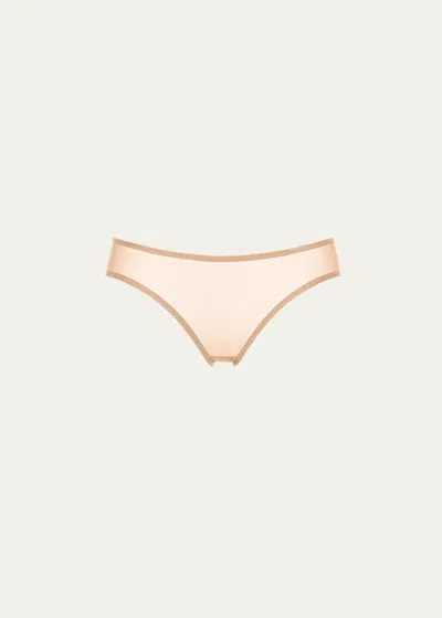 Eres Bambin Low-rise Stretch Tulle Briefs In Cosmetic H16