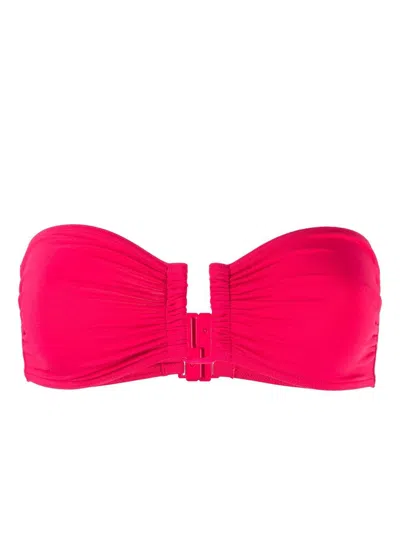 Eres Show Bandeau Bikini Top In Pink