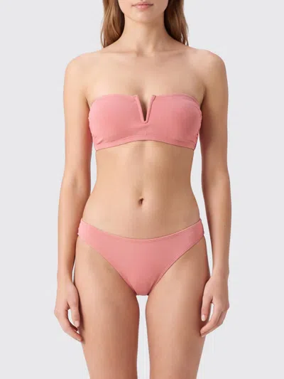 Eres Bandeau Bikini With Low-rise Briefs In Pink