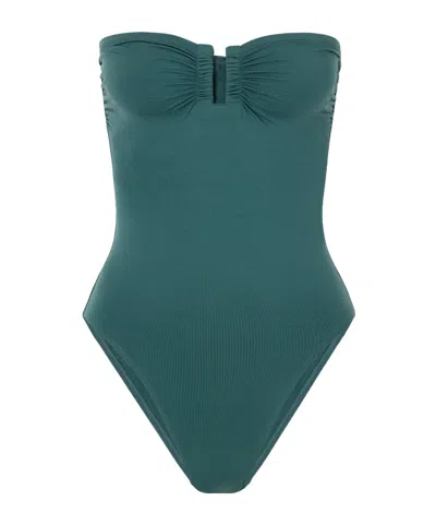 Eres Bandeau Swimsuit In Blue