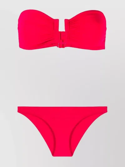 Eres Bandeau Top High-cut Leg Swimwear In Multicolor