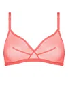 Eres Bel Triangle Bra In Pink