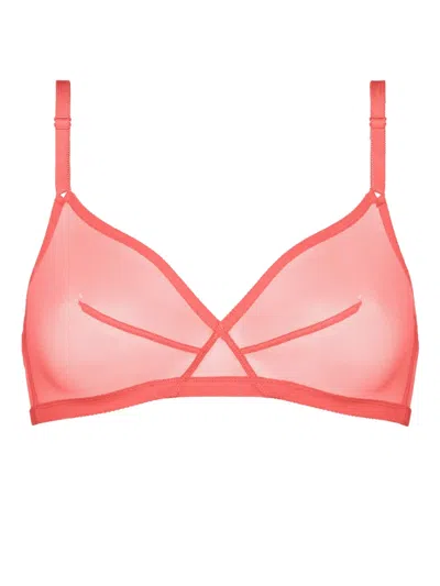Eres Bel Triangle Bra In Pink