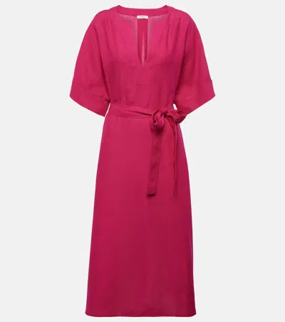 ERES BIBI LINEN MIDI DRESS