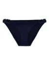Eres "riviera" Buckle-stitched Bikini Bottoms In Blue