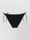 Eres Bikini Bottoms Tie-side Gold Accents In Blue