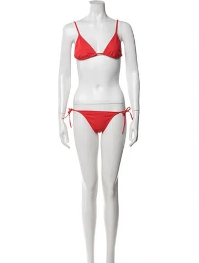 Pre-owned Eres Bikini W/ Tags In Red