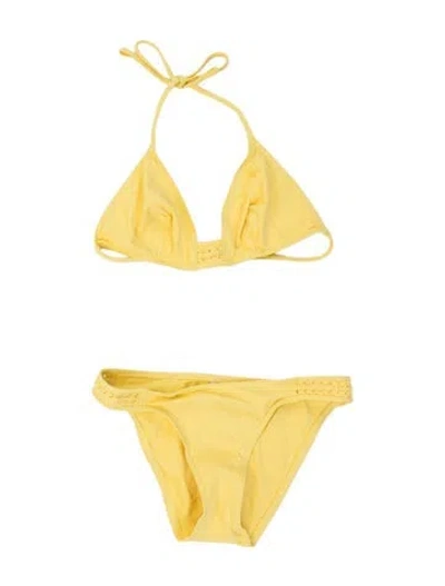 Pre-owned Eres Bikini W/ Tags In Yellow