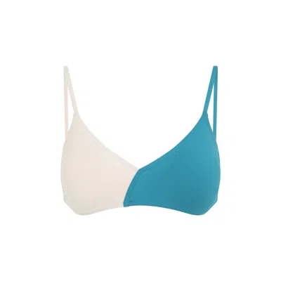 Eres Dualite Swim Bra Adjustable Straps In Multi