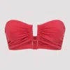 Eres Bandeau Bikini Top With Bust Shirring