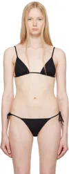 Eres Les Essentiels Mouna Triangle Bikini Top In Black