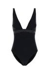 Eres Women Black Stretch Nylon Sillage Swimsuit In Black
