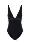 Eres Stretch Nylon Swimsuit Sillage In Black