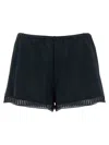 Eres Sylvie Graphic Bermuda And Short Black In Black