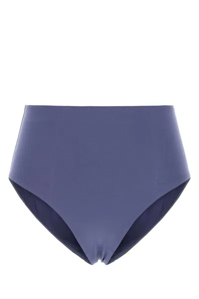 ERES ERES BLUE STRETCH NYLON REMEMBER BIKINI BOTTOM