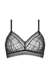 Eres Botaniste Wireless Triangle Bra In Black