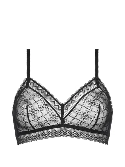Eres Botaniste Wireless Triangle Bra In Black