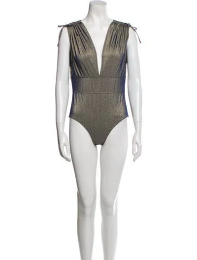 Pre-owned Eres Bow Accents One-piece W/ Tags In Multi