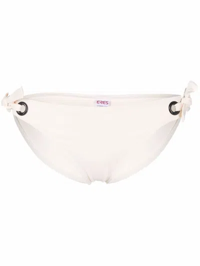 Eres Bow-detail Bikini Bottoms In Neutral