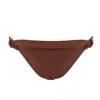 Eres Braided Bikini Bottom In Brown