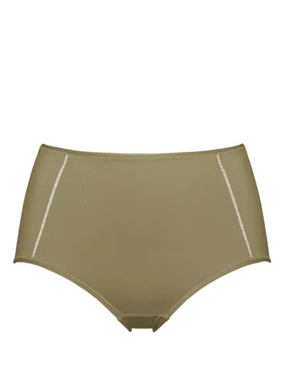 Eres Brina Soyeuse Briefs In Green