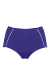 Eres Brina Soyeuse High-waisted Briefs In Blue
