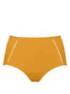 Eres Brina Soyeuse High-waisted Briefs In Yellow