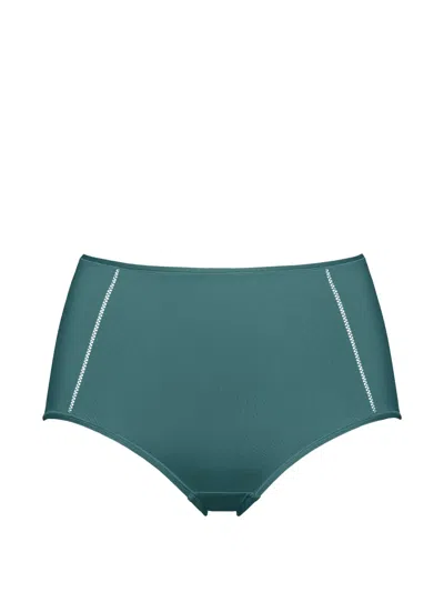 Eres Brina Soyeuse High-waisted Briefs In Green