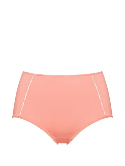 Eres Brina Soyeuse High-waisted Briefs In Pink