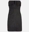 Eres Bronzage Lurex Minidress In Blue