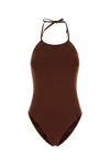 Eres Women Brown Stretch Nylon Numero Swimsuit In Brown