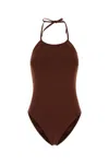 Eres Women Brown Stretch Nylon Numero Swimsuit In Brown