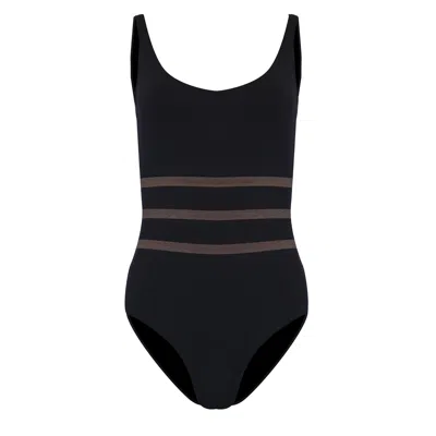 Eres Cabestan Nageur Noir/dore In Black