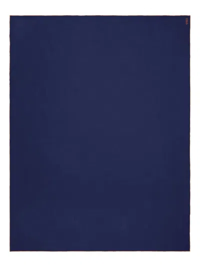 Eres Cabine Logo-embroidered Sarong In Blue