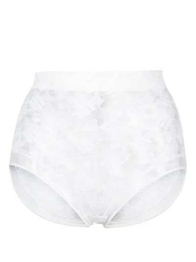 Eres Indienne High-waisted Briefs In White