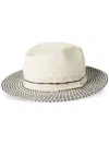 Eres Candice Woven-design Hat In White