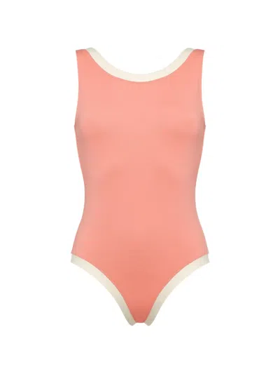 Eres Canopée Tank One-piece Swimsuit In Pink