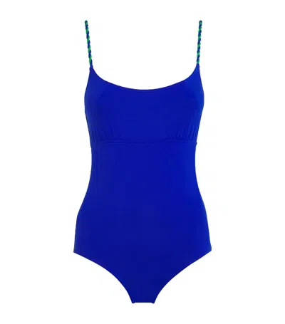 Eres Women's Carnaval One-piece Tank Swimsuit In Indigo Fou