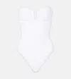 Eres Cassiopée Bandeau Swimsuit In White